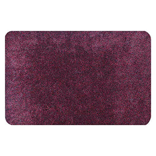 MUD STOPPER Door Mat | Shower Mat | Super Soft Feel | Machine Washable | Non-Slip Door Mat for Home/Office | 100% Polyester | 50 x 80cm - Graphit