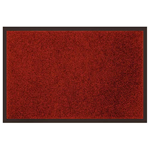 Tapis Deco Anti DUST Doormat 40X60 UNI, Polyester, Rouge Red