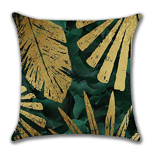 Ohok Outdoor Waterproof Cushion Covers 45x45 cm Pack of 4 Decorative Throw Cushion Covers Cushion Case for Sofa Couch Bed Living Room Indoor Outd