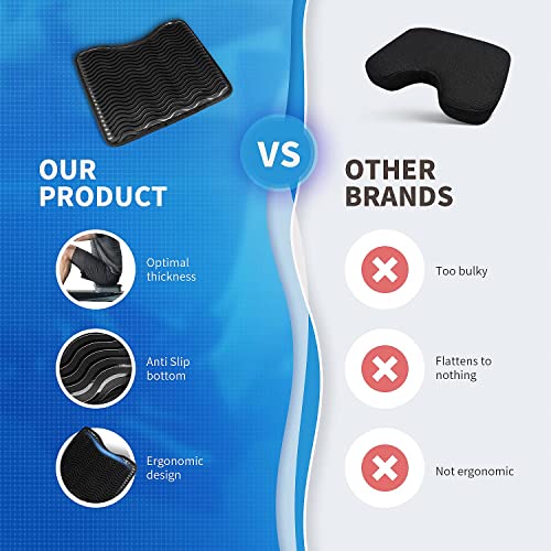 Hornet Watersports Anti Slip Rowing Machine Cushion High Performance designed for Concept 2 Machine (XL)