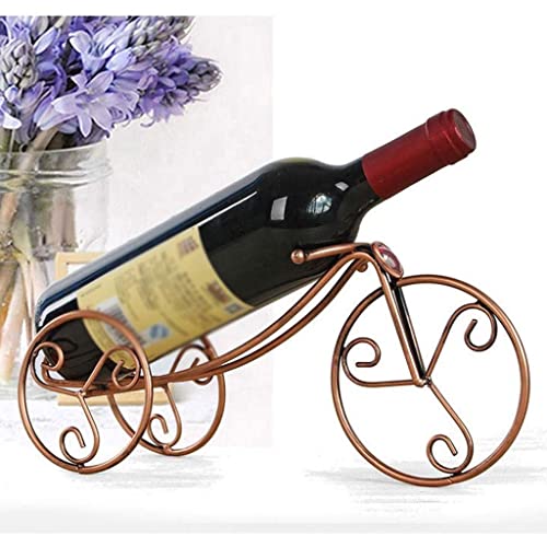 NEOCHY Wine Rack, Decorative Metal Wine Rack Creative, Suitable to Be Placed at The Living Rooms, Bedrooms