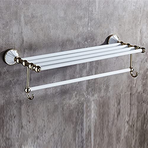 HIGOH Towel Racks,Bathroom Towel Rack Wall Mounted Towel Holder,Bathroom Accessories,Towel Rack,Towel Holder Shelf Bath Hardware