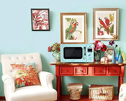 SZDQX 20L Style Countertop Microwave Oven with 60 Minutes Timing-Memory Turntable-Microwave Oven with Smart Sensor, Easy Clean Interior (Color :