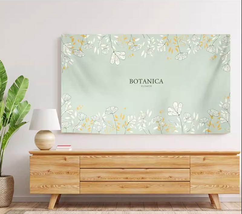 Qvo Soft And Comfortable Anti-static Curved Screen LCD TV Computer Protective Cover, Indoor Bedroom Living Room Decoration 32/55/85in(Size:85/86i