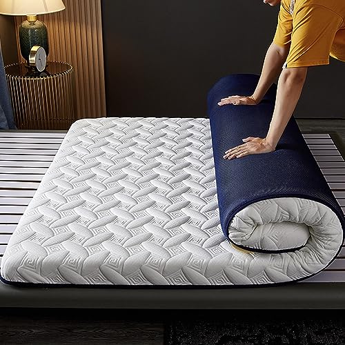 UE-MAOLU Memory Foam Mattress, Latex mattress dormitory student single bed quilt foldable mattress home sleeping mat to hit the floor, Portable F