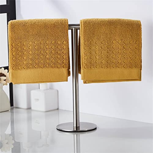 QUANJJ Movable Free-standing Hand Towel Holder Standing Tree Rack Bath Towel Stand Bathroom Vanities Countertop