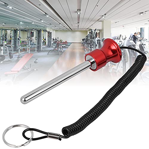 Sluffs Weight Stack Pin,Magnetic Weight Stack Pin with Pull Rope Strength Training Equipment Accessories for Fitness Equipment Pin Training