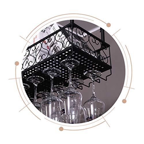 Stylish Simplicity Industrial Minimalist Stylish Simplicity Wine Rack Metal Simple Creative Multi-Function Display Storage Wine Glass Holder Adju