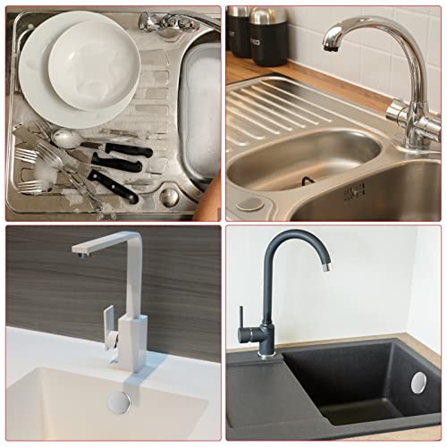 Ouligay 3 Pcs Sink Hole Cover Sink Sink Overflow Cap Tap Hole Stopper Kitchen Sink Hole Cover Bath Tap Cover Accessories For Home Kitchen And Bat