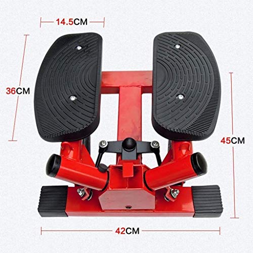 TWDYC Adjustable Mini Stair Stepper Exercise Equipment Step Machine with Twisting Action
