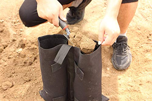 RZMAYIS Gazebos Weights, 4 Pack Industrial Grade Weight Bags, Garden Party Outdoor Tent Leg Weights for Pop Up Gazebo, Canopy,Tent (4 Pack)