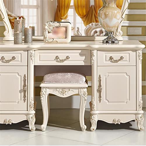JYDQM Dressing Table Bedroom Dressing Cabinet Small Household Vanity Table Princess Style Vanity Cabinet