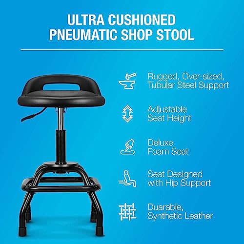 Type S Shop Stool Black