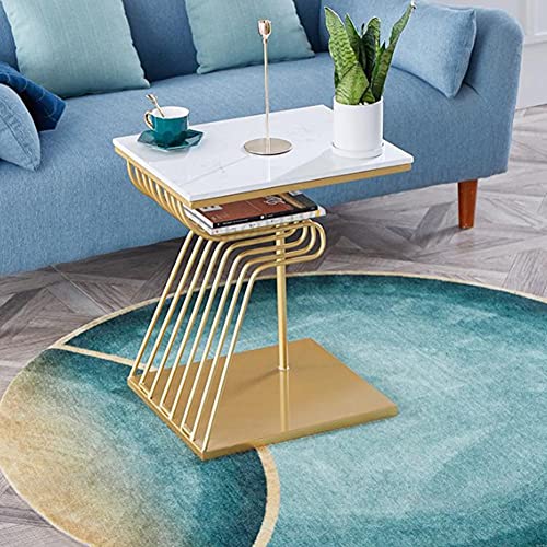 JYDQM A Few Marbles on the Side of the Sofa Simple Italian Light Nordic Type Bedside Table Mobile Designer