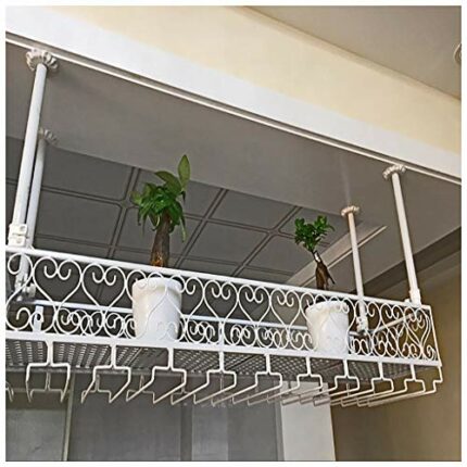 Ceiling Stylish Simplicity Cup Holder Stylish Simplicity Glass Bottle Holder Household Goblet Holder Glass Wine Cup Bracket Bracket Kitchen Bar F