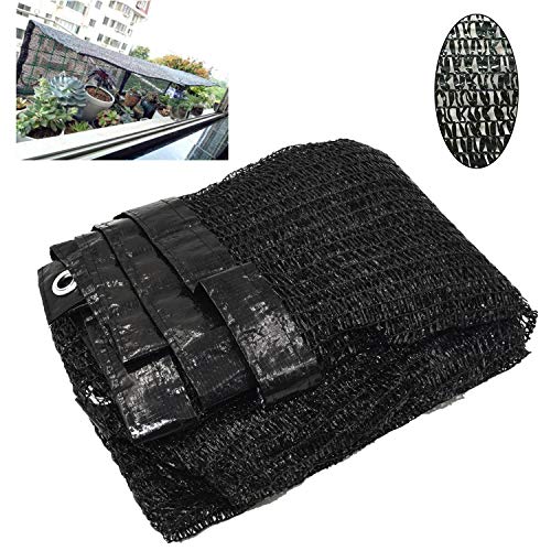 SIVENKE 50%-60% Sunblock Shade Cloth, Cut Edge UV Resistant Shade for Plant Cover, Greenhouse, Barn or Kennel 2m*2m