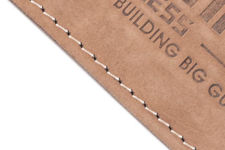 Gunsmith Fitness Weight Lifting Belt – Shibusa Genuine Leather Handmade Back Support Lifting Belts for Men & Women – Bodybuilding, Squats & Power