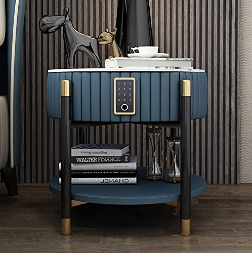 JJZXD Bedside Table a Few Corners Storage Cabinets Bedroom Storage Small Bedside Cabinet