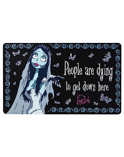 Spirit Halloween Tim Burton’s Corpse Bride Emily The Corpse Doormat | Officially Licensed | Outdoor décor