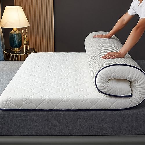 UE-MAOLU Memory Foam Mattress, Latex mattress dormitory student single bed quilt foldable mattress home sleeping mat to hit the floor, Portable F