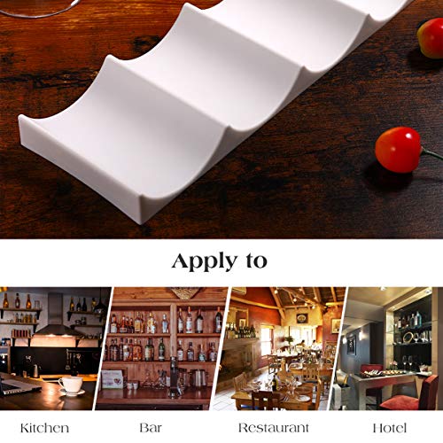 Hemoton Bottle Can Stacker, Silicone - Fridge Beer Cola Bottle Wine Racks Holders Organiser| Space Savers in Cabinet, Fridge, Pantry, Kitchen| Pe