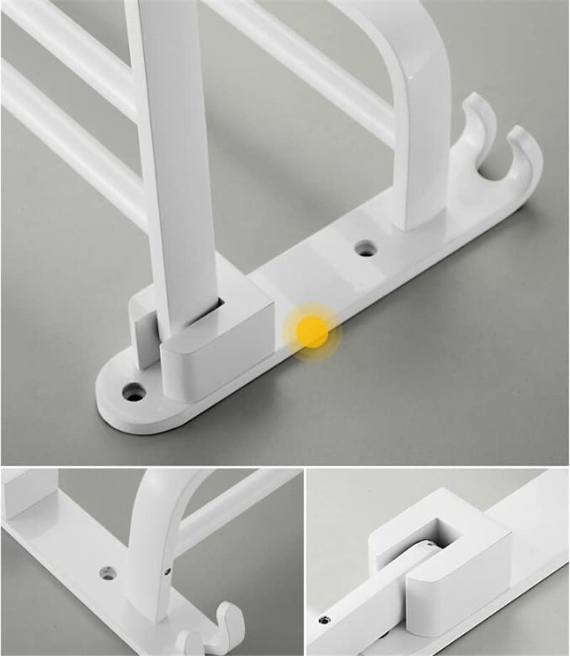 HIGOH Towel Racks,Bathroom Towel Rack Wall Mounted Towel Holder,Bathroom Accessories Towel Rail,Towel Holder,Bathroom Shelf,Towel Rack,Bathroom H