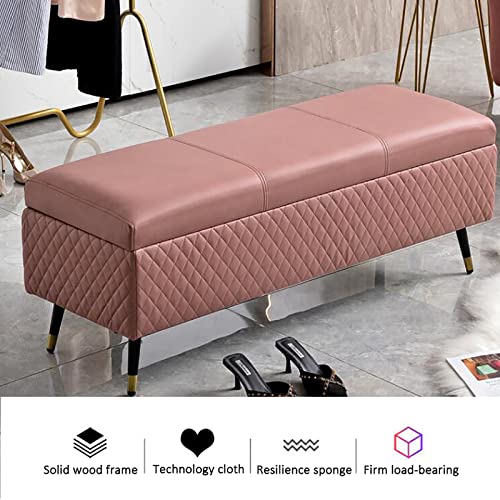shoe storage bench ottoman Storage Benches Faux Leather storage Ottoman bench, Modern Upholstered storage Bench For Entryway,End Of Bed Bench,Hou