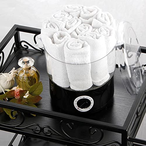 MFCHY Quick-heating Spa Towel Stone Warmer Heater Towel Steamer Daytime Multiple Use For Nail Salon Barber Shop And Hot Shaving