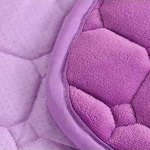 JY&WIN Quilted Mattress Topper,Soft Touch Cotton Mattress Pad For Beauty Salon Massage Tattoo Hotels Daily Life Use Non Slip-light Tan 60x180x3cm