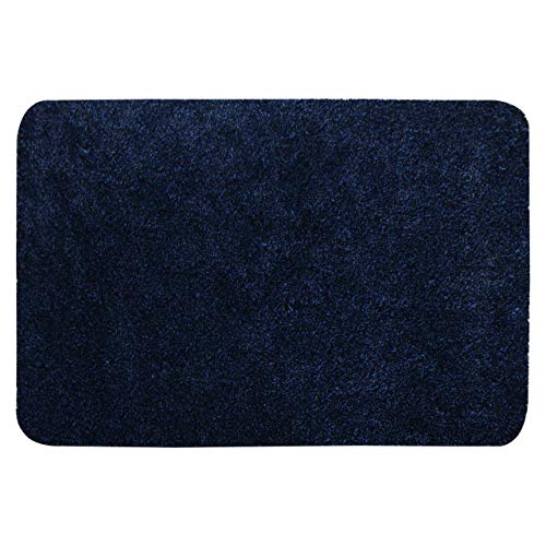 MUD STOPPER Door Mat | Shower Mat | Super Soft Feel | Machine Washable | Non-Slip Door Mat for Home/Office | 100% Polyester | 50 x 80cm - Graphit