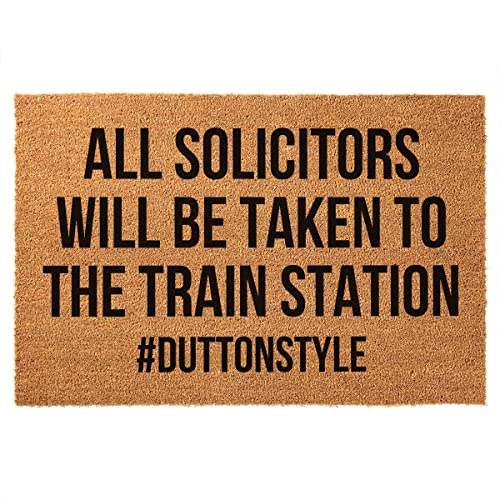 Funny The Party Don't Start Till I Croc In Welcome Front Porch Decor Doormat For The Entrance Way Outdoor Rugs with Heavy-Duty Backing Non Slip R