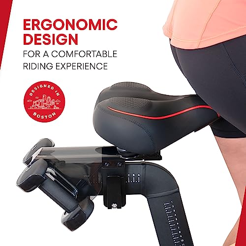 TrubliFit Replacement Extra Wide Bike Seat for Peloton Bike & Bike+, Oversized Bike Seat Cushion, Bike Saddle Replacement for Women & Men, Access