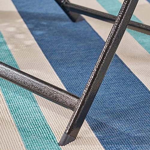 Outdoor Folding Chair, Lightweight Collapsible Rattan Chairs, Easy to Store & Carry, for Picnic, BBQ Garden Patio Yard,2pcs