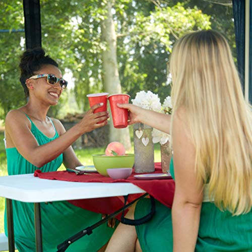 Relaxdays Mosquito Net For 3 x 3 m Pavilion, 2 Panels, With Zipper, Hook & Loop Fastener, 12 m XL Bug Netting, Black