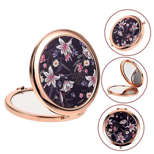 FOMIYES mirrors wallets purse little mirror makeup compact mirror compact small compact mirror round mirror vanity mirror folding mirror small mi