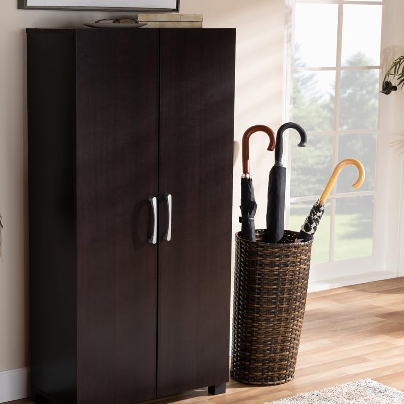 LUKEO Door-to-door Shoe Cabinet 2 Door Entryway Shoe Storage Cabinet Shoes Storage Cabinet