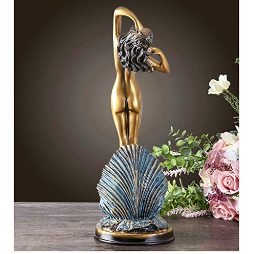 n/a Sculpture Beautiful Character home Living room wine Cabinet Study Bedroom soft Decoration Crafts Pendulum