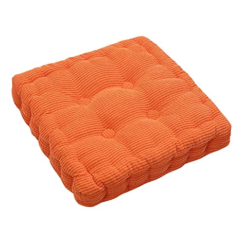 ASDF Garden Furniture Pad, Outdoor/indoor Water Thicken 2 Seater Bench And Patio Furniture Pad Cushion 50x50cm brown-6