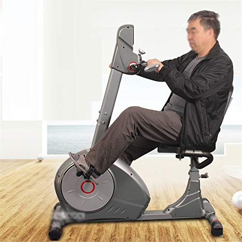 NXYJD Indoor Cycling Bikes Horizontal Exercise Car Home Muffler Bikes And Feet With The Elderly Fitness Equipment