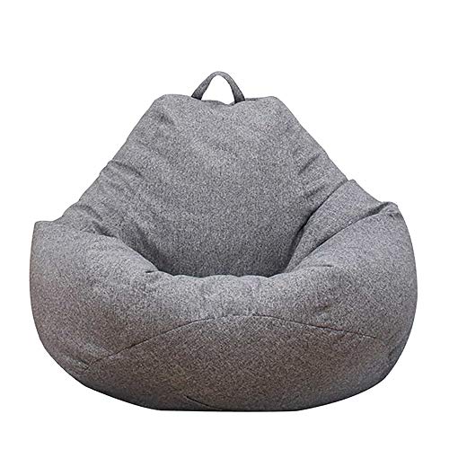Jetcloud Bean Bag Chair Cover,Adults Large High Back Bean Bag Sofa Cover Recliner Gaming Storage Bag for Indoor Outdoor BeanBag Chair,No Filling