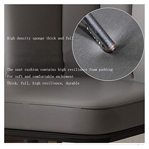 dining chair Kitchen Dining Room Furniture Chairs Dining Chair PU Leather High Back Cushion Soft Seat Study Lounge Chair Restaurant Hotel Compute