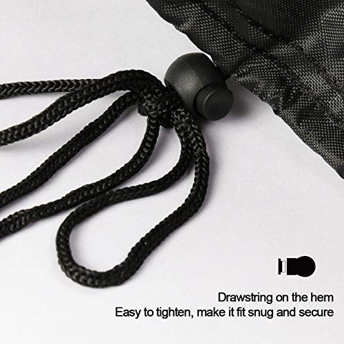 Onlyme Garden Bench Cover, 4 Seater Garden Furniture Covers for Outdoor Sofa Waterproof Patio Bench Seat Cover - 190x66x89cm