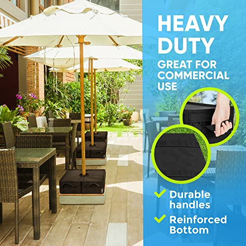 Rhino Parasol Base Weight, 45.7cm ~ Umbrella Base Weight Fits Any Offset, Cantilever & Any Outdoor Patio Umbrella Stand ~ Easy Set up (Detachable