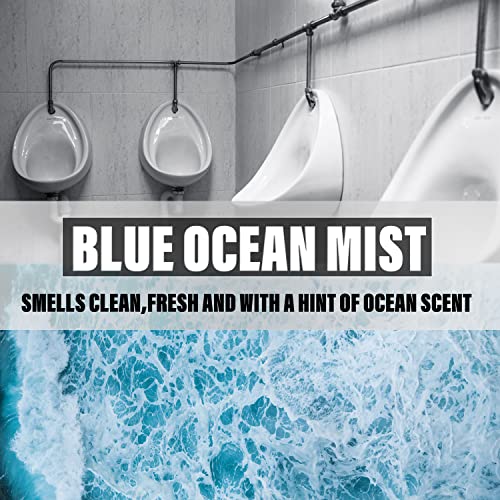 Urinal Screens Deodorizer,10 Packs Urinal Mats Pads Deodorizer For Bathroom, Restaurants, Offices, Schools, Etc. Fits Most Top Urinal Brands(Blue