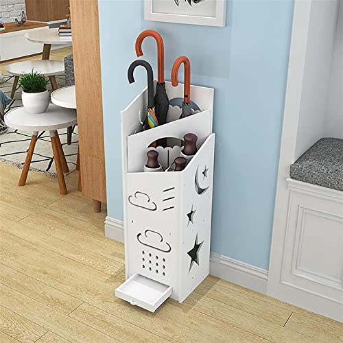 OUSIKA Umbrella Stands,Umbrella Holder with Hidden Drip Tray Umbrella Rack Umbrella Holder Space Saving Organizer Home Office Decor Umbrella Rack