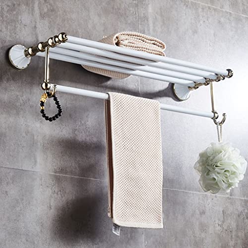 HIGOH Towel Racks,Bathroom Towel Rack Wall Mounted Towel Holder,Bathroom Accessories,Bathroom Hardware,Polished Towel Bar,Towel Rack