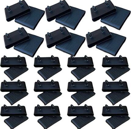 Bed Slat Holder Kits Bundle of 36, 24 End Bed Slat holders, 12 Centre Bed Slat Holders - Suitable for Single Double King Queen Size Beds