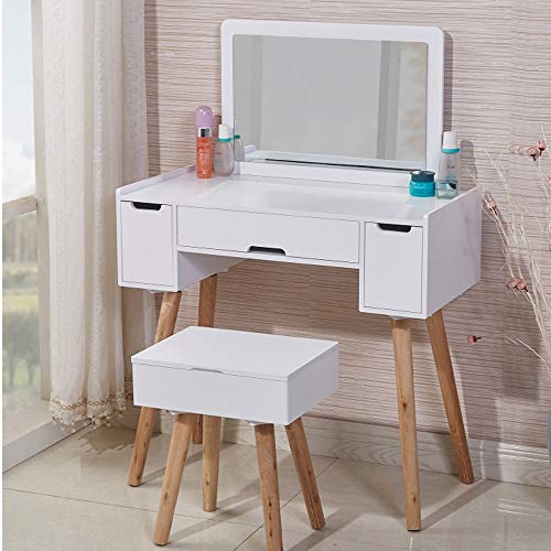 JYDQM Dressing Table Minimalist Bedroom Storage Cabinet Nordic Makeup Table Net Red Makeup Home Mini Cosmetic Table