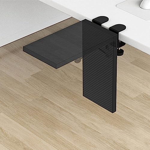 Luxylei Computer Arm Support Ergonomic Adjustable Desk Armrest Sturdy Mouse Arm Support Computer Desktop Extender for Home Office