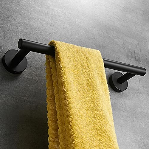 HIGOH Towel Racks,Towel Holder Towel Rail for Bathroom, Stainless Steel Brushed Towel Shelf Bar Rod Hanger Rack Holder Bathroom Towel Storage Org